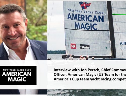 Upside Chat: Jon Persch, Chief Commercial Officer, American Magic (US Team for the America’s Cup team yacht racing competition)