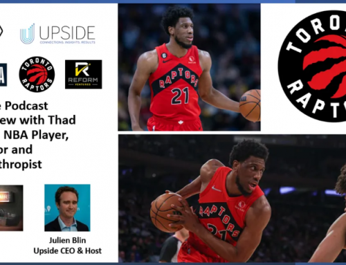 Upside Chat with Thad Young, NBA Player (Toronto Raptors), Investor, Entrepreneur, and Philanthropist